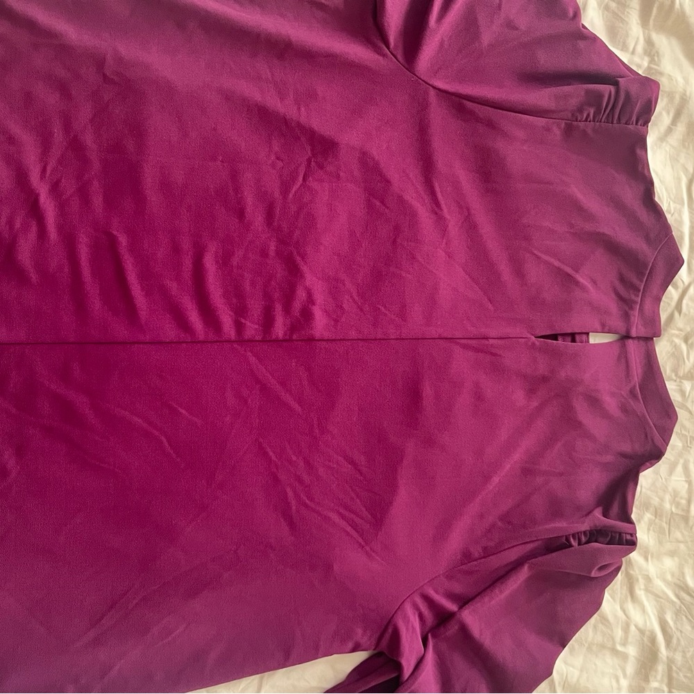 Universal Standard Rich Purple Blouse - Picture 4 of 6
